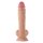 Shaft Model A Realistic Dildo with Balls Beige 26.7 cm