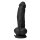 Shaft Model N Realistic Dildo with Balls and Vibration Black 21.5 cm