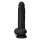 Shaft Model C Realistic Dildo with Balls and Vibration Black 24.1 cm