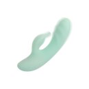 CalExotics Polynesia Vibrator with Clitoral Stimulation Turquoise 16.5 cm