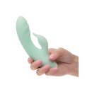 CalExotics Polynesia Vibrator with Clitoral Stimulation Turquoise 16.5 cm
