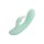 CalExotics Polynesia Vibrator with Clitoral Stimulation Turquoise 16.5 cm