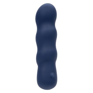 CalExotics Satin Swirl G Vibrator Blue 15.3 cm Ø 3.8 cm