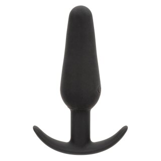 CalExotics Vibrating Slim Plug Black Ø 2.5 cm