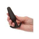 CalExotics Vibrating Slim Plug Black Ø 2.5 cm
