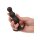 CalExotics Vibrating Beaded Plug Schwarz Ø 2,5 cm