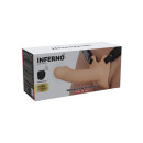 Hidden Desire hohler Penis-Strap-on mit Vibration Beige 16 cm