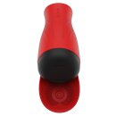 Hidden Desire Fusion X Super Suction Nutbuster Triple Masturbator Red