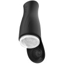 Hidden Desire Fusion X Deep Squeeze Nutbuster Triple Masturbator Black