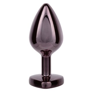 CalExotics Diamond Heart Plug Large Black
