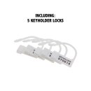 Hidden Desire Extreme Electro Penis Cage with Lock Transparent