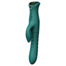ZALO Mose 2 Rabbit-Vibrator mit Stoßfunktion Grün