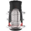 Hidden Desire Fusion X Quantum Cyclone Masturbator with Vibration Black