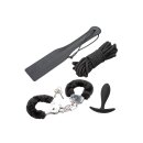 CalExotics Bondage Collection Black 4 Piece