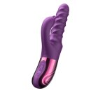 She.E.O. Swirl Rabbit Vibrator mit Stoßfunktion Lila 26 cm