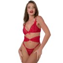 Daring Intimates Lace Dreams 3-teiliges Lingerie-Set S-M