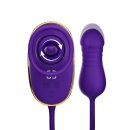 She.E.O. Licking Clitoral Pump & Anal Stimulator Purple 9 cm Ø 5.3 cm