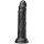 Hidden Desire Inferno Realistic Dildo with Suction Cup Black 22 cm