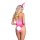 Playboy Lingerie Set Classic Playboy Bunny 3XL Pink