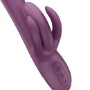 Easytoys Vibe Collection G-Pulse Plus Tapping Rabbit Vibrator Purple 23.3 cm