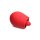 XR Brands BLOOMGASM French Rose Licking & Vibrating Stimulator Red