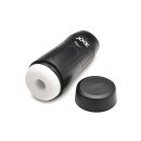 XR Brands JOCK Sucking and Vibrating Masturbator Black