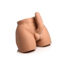 XR Brands JOCK Auto-Squeezing Male Masturbator with Vibration Beige 8.2 kg