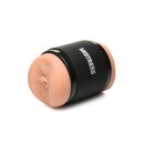 XR Brands Double Shot Mini Ass and Vagina Masturbator Beige