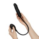 Easytoys Inflatable Dildo with Pump Black 14.5 cm Ø 3.4 cm