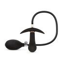 Easytoys Inflatable Butt Plug with Pump Black 8 cm...