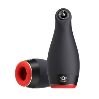 OTOUCH Pleasure Engine Warming, Thrusting and Vibrating Masturbator Black