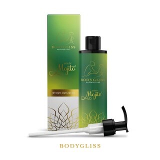 BodyGliss Massageöl und Gleitmittel Minty Mojito 150 ml
