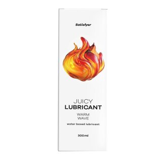 SATISFYER Juicy Lubricant Warm Wave 300 ml