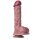Malesation Realistischer Dildo mit Hoden Beige 26 cm Ø 5,5 cm