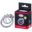 Malesation Chastity Cage 50 Silber 4,8 cm Ø 5 cm