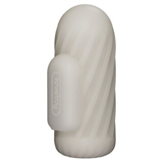 LoveToy Knights Ring Vibrating Dual Purpose Sleeve Spiral White