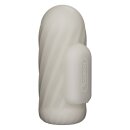 LoveToy Knights Ring Vibrating Dual Purpose Sleeve Spiral White