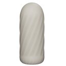 LoveToy Knights Ring Vibrating Dual Purpose Sleeve Spiral White