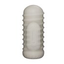 LoveToy Knights Ring Vibrating Dual Purpose Sleeve Wavy White