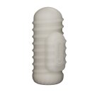 LoveToy Knights Ring Vibrating Dual Purpose Sleeve Wavy White