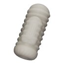 LoveToy Knights Ring Vibrating Dual Purpose Sleeve Wavy White
