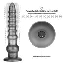 LoveToy King Sized Vibrating Vibrax Slider 32cm Silver