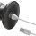 LoveToy King Sized Vibrating Vibrax Slider 32cm Silver