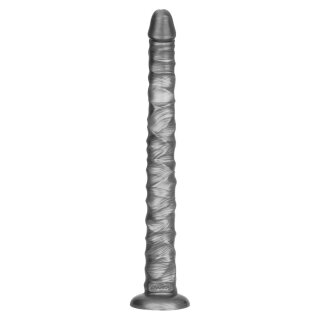 LoveToy King Sized Vibrating Vibrax Slider 40,5cm Silver