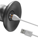 LoveToy King Sized Vibrating Vibrax Slider 40,5cm Silver