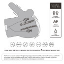 LoveToy Streetgirls Dual Motor Sensation Pulse with Dildo - Nude