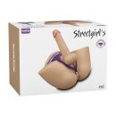 LoveToy Streetgirls 17 with Bendable Dildo - Nude