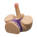 LoveToy Streetgirls 17 with Bendable Dildo - Nude