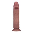 LoveToy Power Cock 26,5 cm Vibrating Dual Desinty Nude