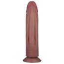 LoveToy Power Cock 26,5 cm Vibrating Dual Desinty Nude